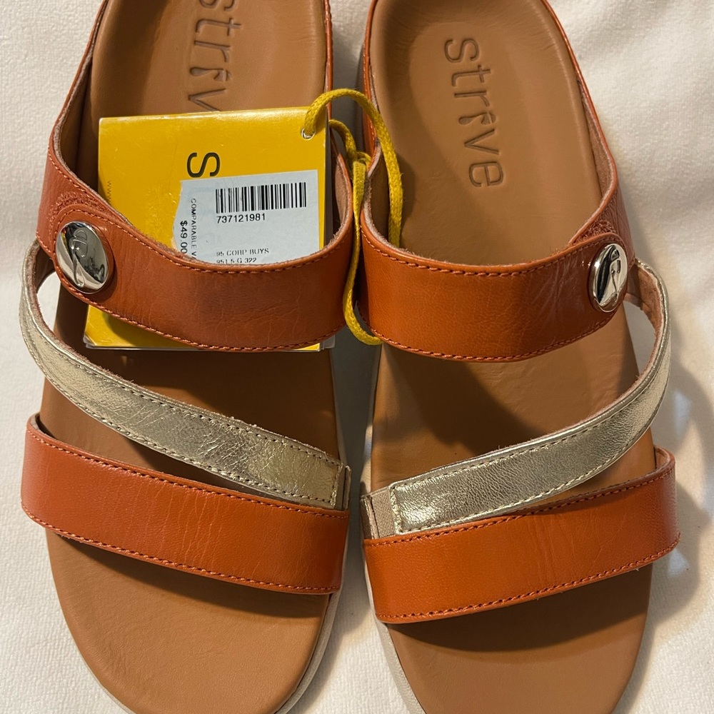 Strive sandals size 81/2 M